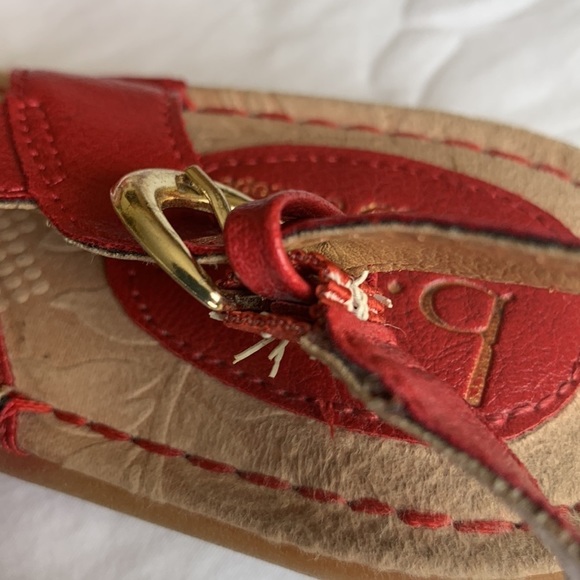 B o c Born Concepts Clearwater Flat Adjustable Ankle strap Sandals Size 7M - Picture 6 of 10